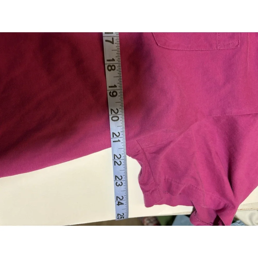 Vintage 90s Polo Ralph Lauren Pink Single Stitch T-shirt. Size‎ L/XL.